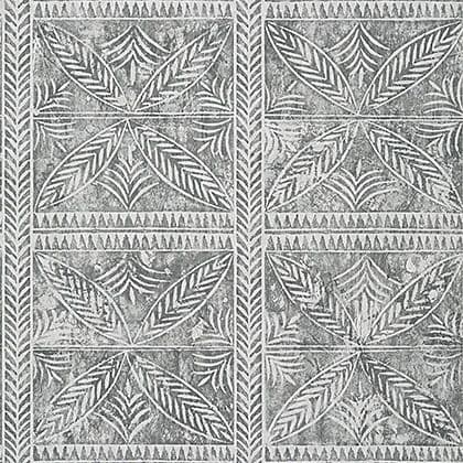 Thibaut Timbuktu  Wallpaper in Grey