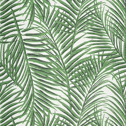 Thibaut West Palm Wallpaper in Emerald Green