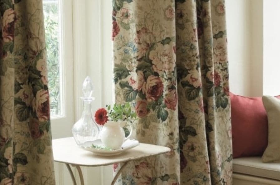 Warwick Bibury Linen Fabric in Antique