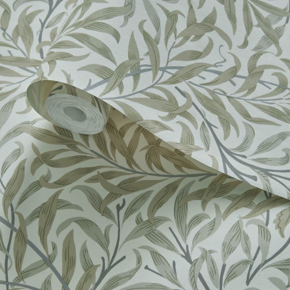 Clarke & Clarke Willow Boughs Wallpaper in Linen