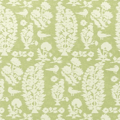 Thibaut Allaire Wallpaper in Spring Green