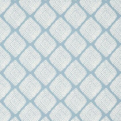 Thibaut Austin Diamond Wallpaper in Spa Blue