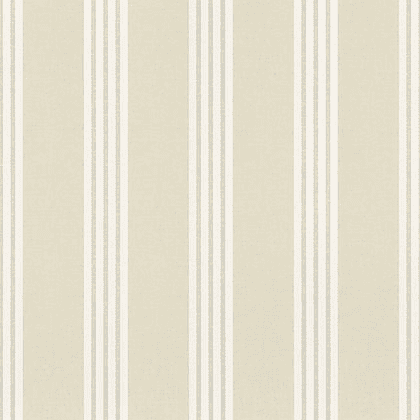 Thibaut Canvas Stripe Wallpaper in Beige