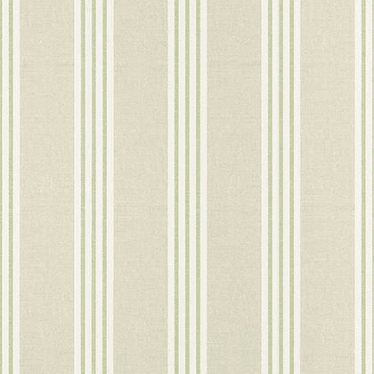 Thibaut Canvas Stripe Wallpaper in Green