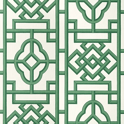 Thibaut Gateway Wallpaper in Emerald