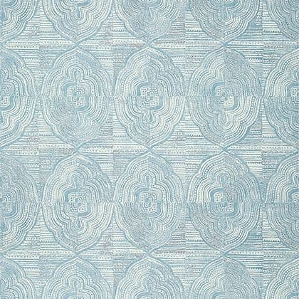 Thibaut Kalahari  Wallpaper in Slate Blue