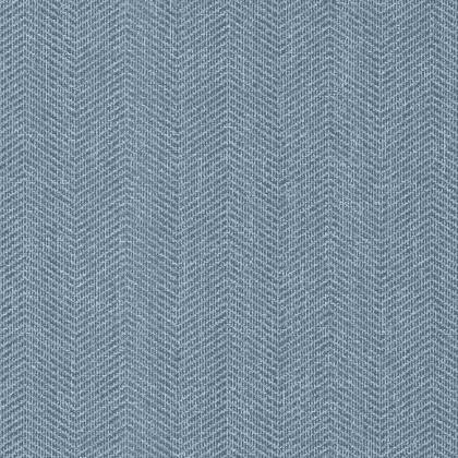 Thibaut Roscoe Herringbone Wallpaper in Slate Blue