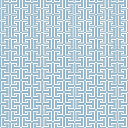 Thibaut T-Square Wallpaper in Light Blue