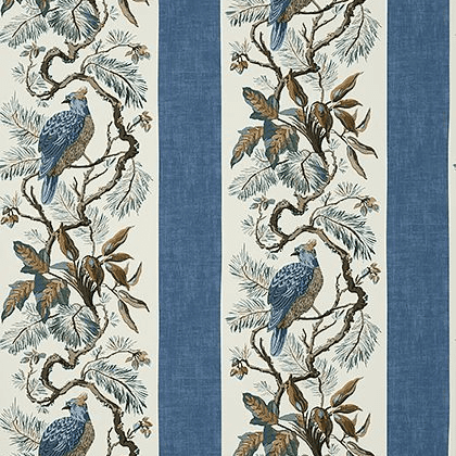 Thibaut Williamson Wallpaper in Blue